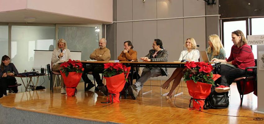 Παρουσιάστηκε στο Χολαργό το βιβλίο «Ηθοποιοί συγγραφείς» της Σύσσης Καπλάνη