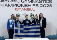 Οι αθλήτριες του Γ.Α.Σ. Χολαργού σήκωσαν την Ελληνική σημαία ψηλά!