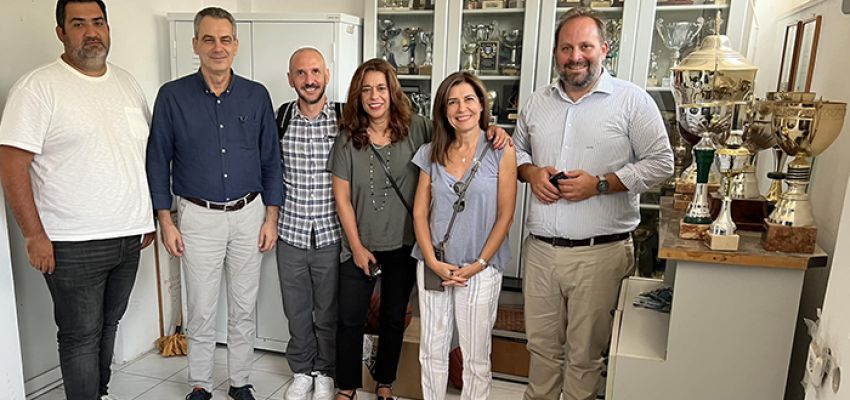 Με τον ΑΣ Παπάγου συναντήθηκε η Υποψήφια Δήμαρχος Μαρία Σιώτου