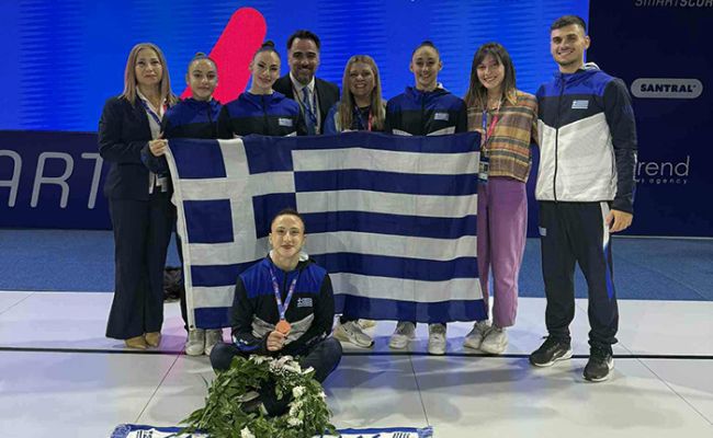 Δύο χάλκινα μετάλλια για τον ΓΑΣ Χολαργού στο Ευρωπαϊκό Πρωτάθλημα Αεροβικής!