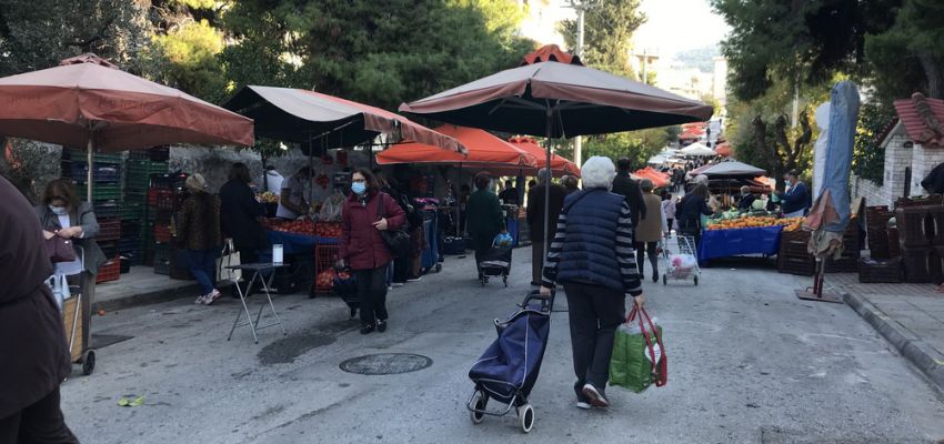Μεταφέρεται η λαϊκή αγορά Χολαργού μόνο γι αυτή την Δευτέρα (24/3) 