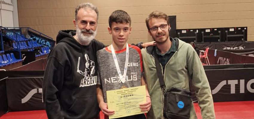 Στην τελική φάση πανελλαδικά οι αθλητές Πινγκ Πονγκ του ΓΑΣΧ - 3η θέση για Λυμβαίο!