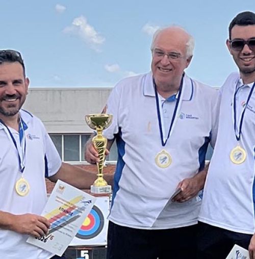 Χρυσός πρωταθλητής Ελλάδας ο ΓΑΣ Χολαργού στο ομαδικό Σύνθετου Τόξου Ανδρών