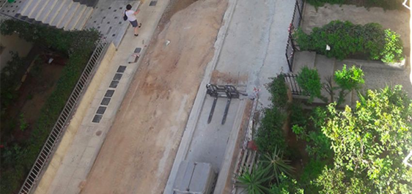 Ξανα-σκάβεται η Βουτσινά. Για φρεάτια ομβρίων υδάτων αυτή τη φορά!