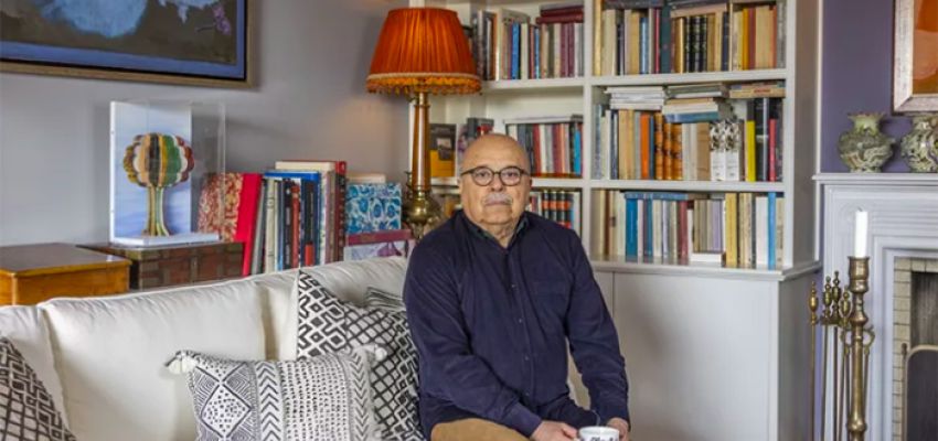Ο Γιάννης Ξανθούλης στο Χολαργό για την παρουσίαση του νέου του βιβλίου